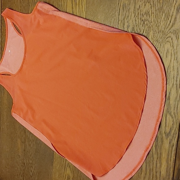 Ladies Tuff Athletics size Large two tone Hot Pink Top - Picture 2 of 6